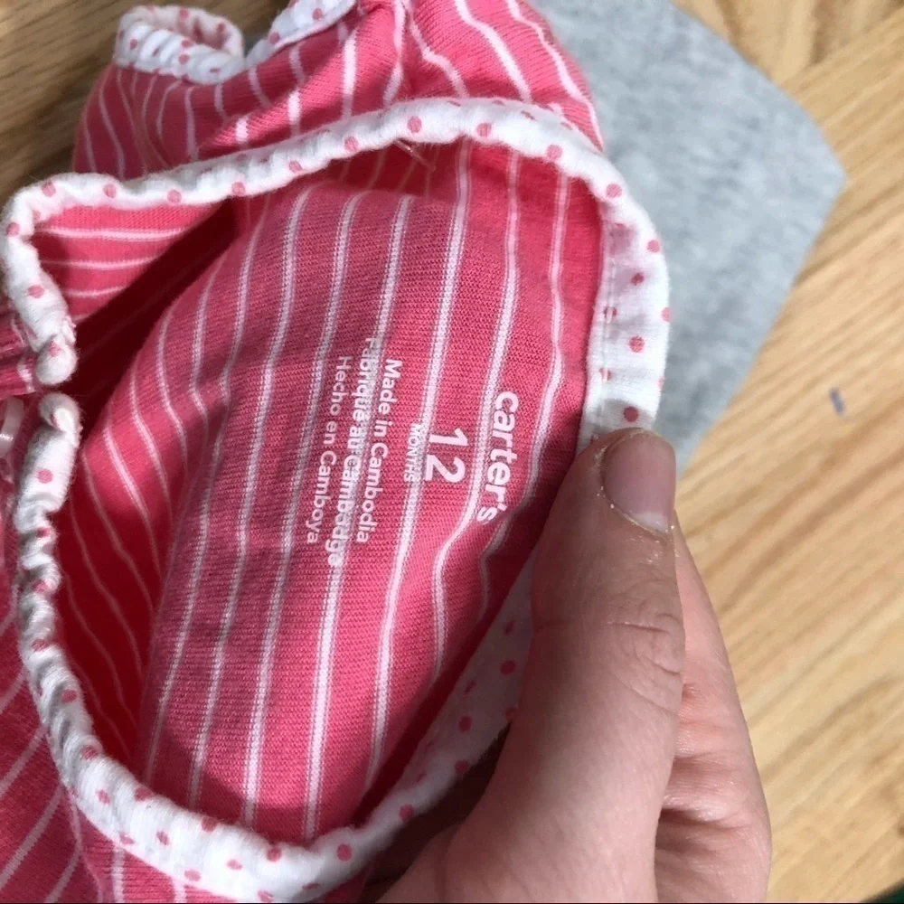 12 month Dress Bundle Carter’s Wonderkids Pink